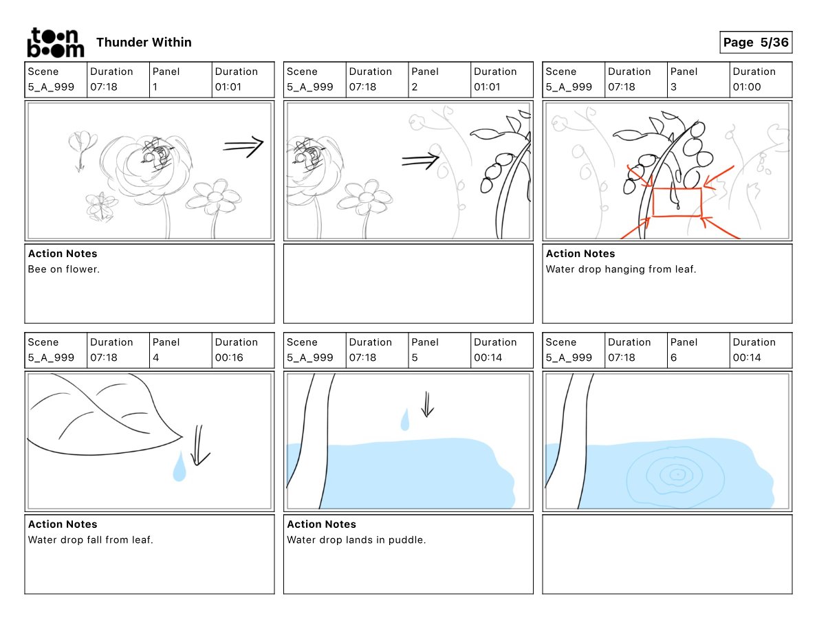 Thunder Within storyboard frame 5